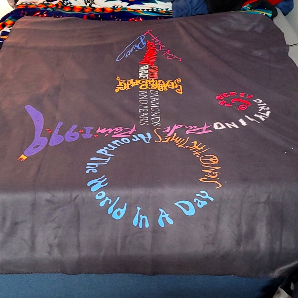 Attention prince fans! Prince blanket